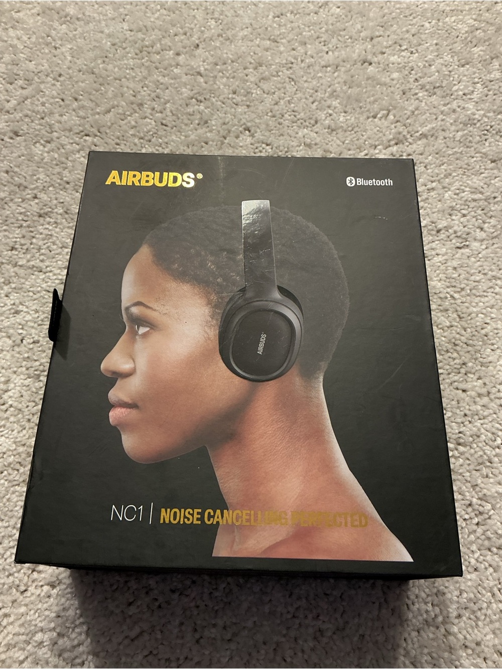 AIRBUDS NC1 Noise Cancelling Headphones - Black - Picture 4 of 4